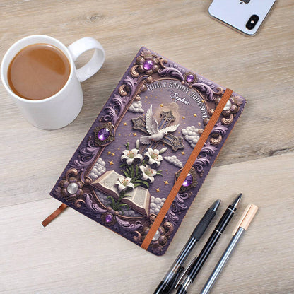 Bible Study Journal - Personalized Christian Leather Journal