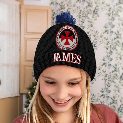 The True Origin of the Red Cross - Personalized Christian Beanie Hat