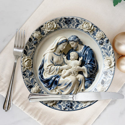 I'm A Child Of God - Personalized Christian Ceramic Round Plate