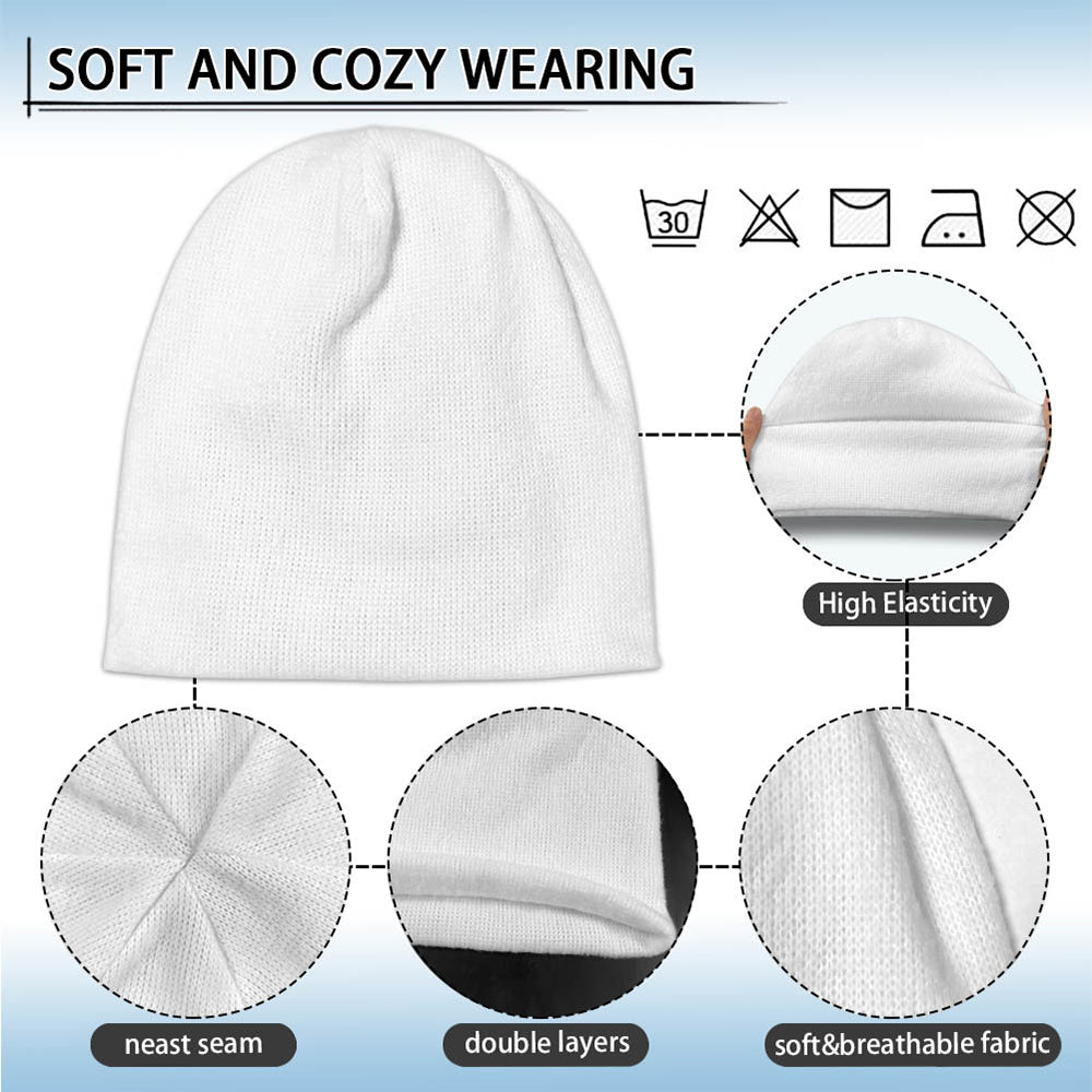 God Is My Strength - Personalized Christian Beanie Hat
