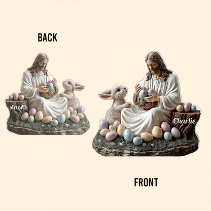 He Is Risen - Personalized Christian Custom Shaped Acrylic Plaque