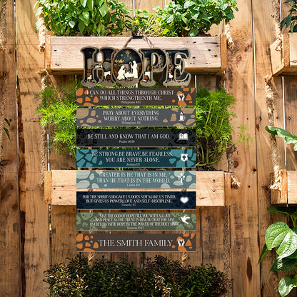 Hope - Personalized Christian Pallet Wood Sign