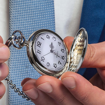 Put On The Full Amour Of God - Personalized Christian Pocket Watch