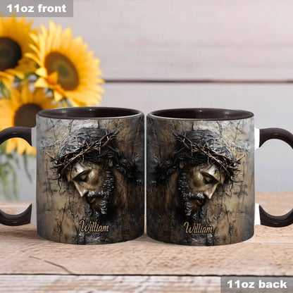 Faith Hope Love - Personalized Christian Accent Mug