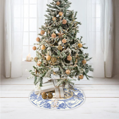 God Bless Our Family - Personalized Christian Tree Skirt