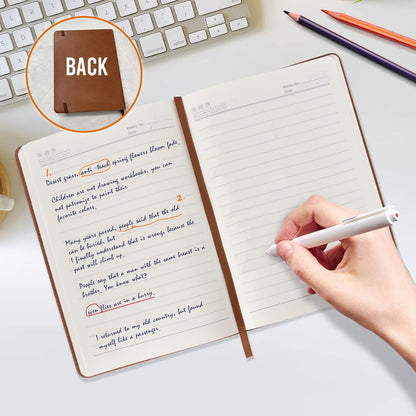 Custom Any Photo Bible Study Journal - Personalized Christian Leather Journal