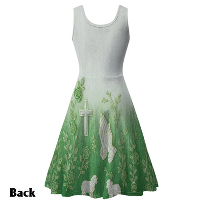 Faith Hope Love - Personalized Christian Sleeveless Dress