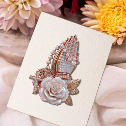 Eternal Faith - Personalized Christian Pin