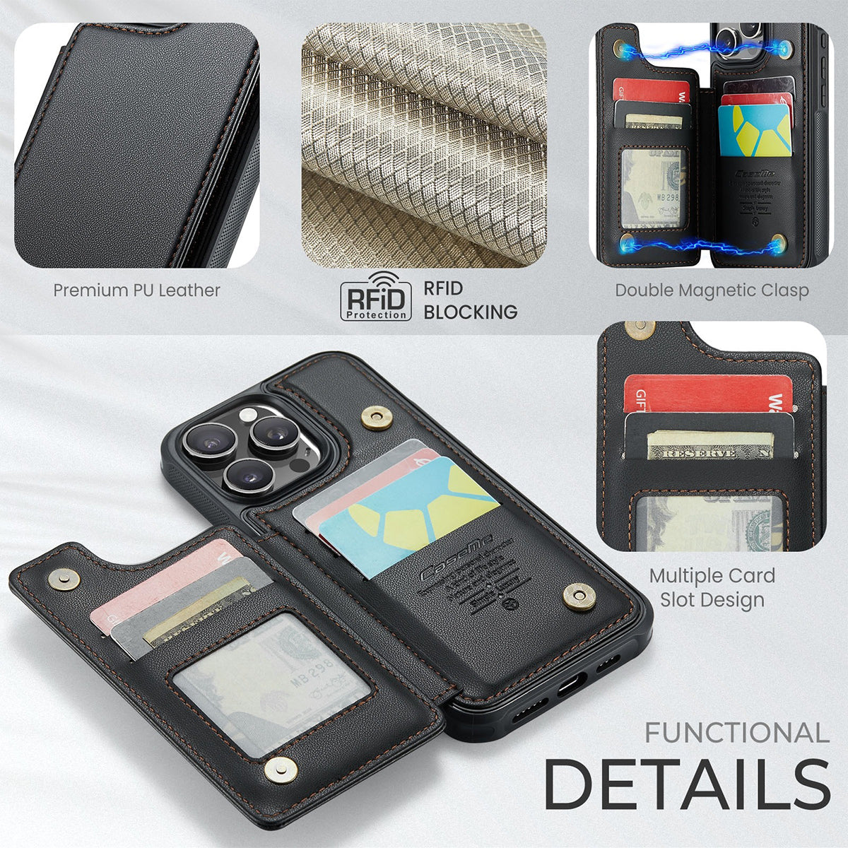 The Holy Family - Personalized Christian Fully Printed Wallet Phone Case