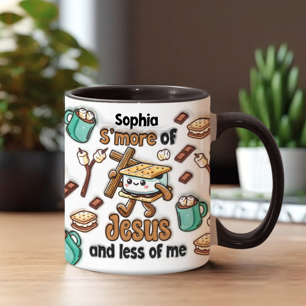 S'more of Jesus - Personalized Christian Accent Mug