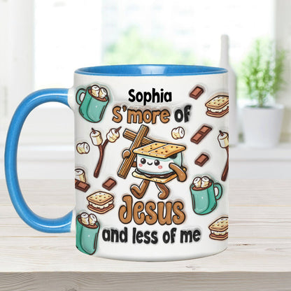 S'more of Jesus - Personalized Christian Accent Mug