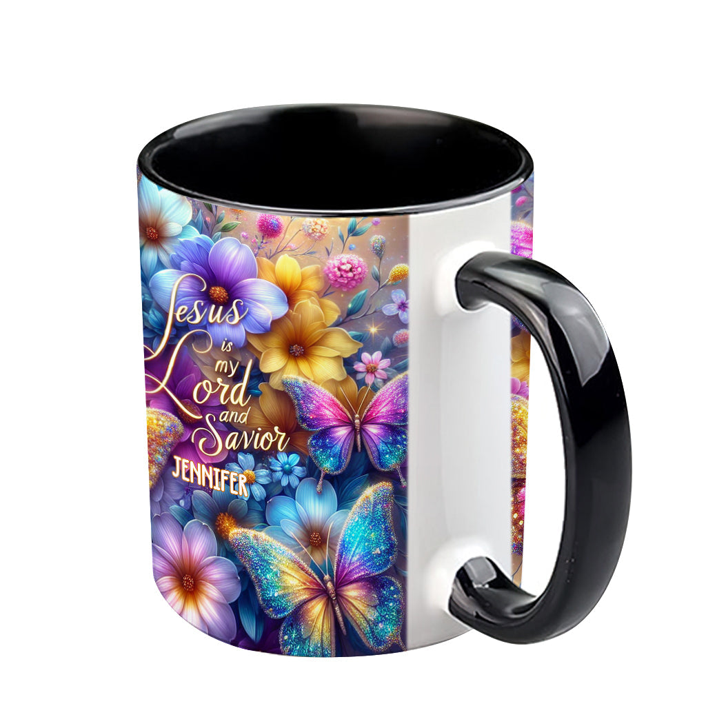 Jesus Is My Lord - Personalized Christian Accent Mug