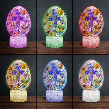 I Believe In You - Personalized Christian Shaped Plaque Light Base