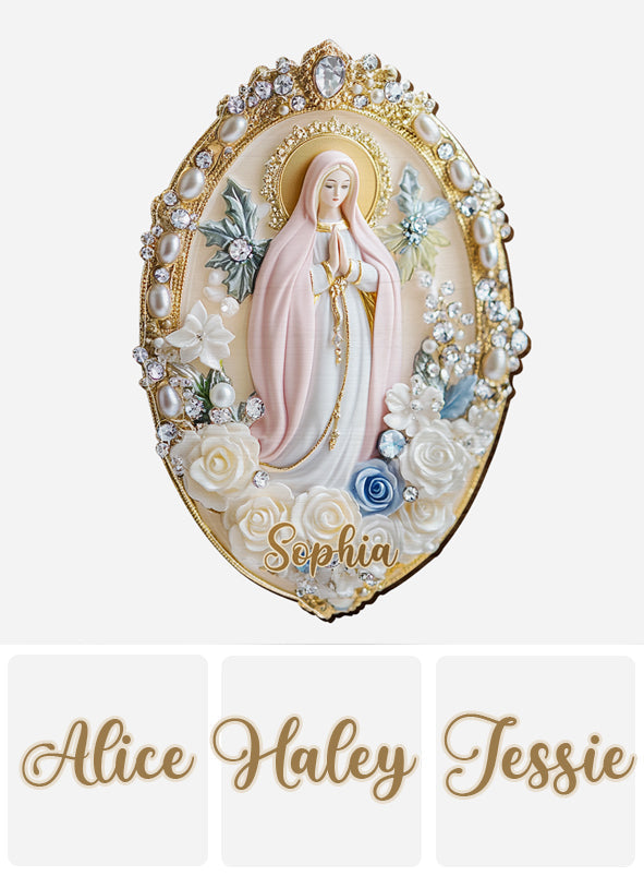 Believer - Personalized Christian Shaped Car Visor Clip