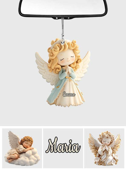 Holy Guardian - Personalized Christian Car Ornament