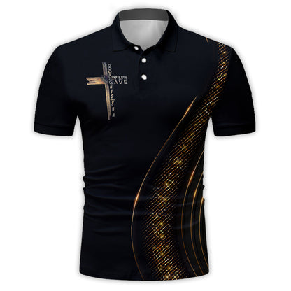 Jesus Is My God - Personalized Christian Polo Shirt