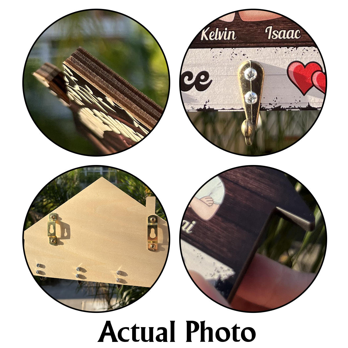 Believer - Personalized Christian Custom Shaped Key Rack