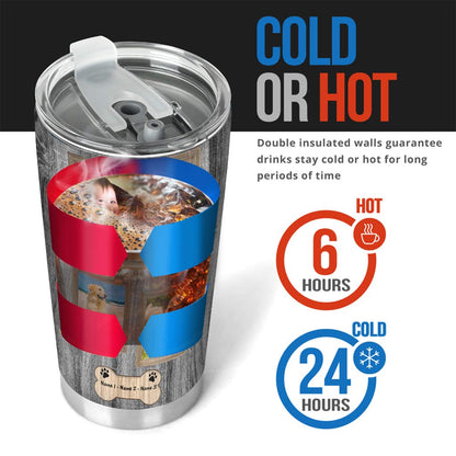 And God Said - Personalized Dog Tumbler