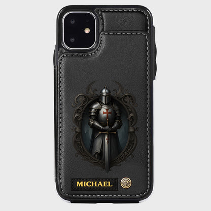 Knight Of God - Personalized Christian Wallet Phone Case