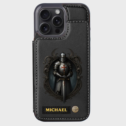 Knight Of God - Personalized Christian Wallet Phone Case