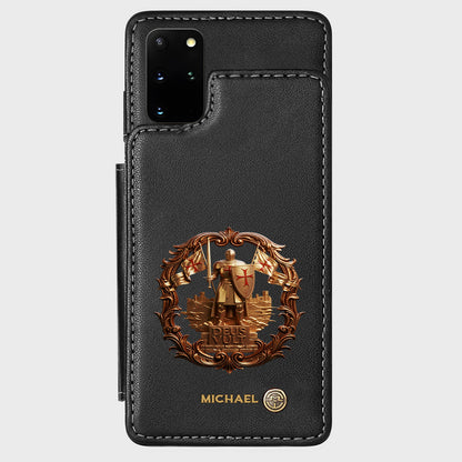 Deus vult - Personalized Christian Wallet Phone Case