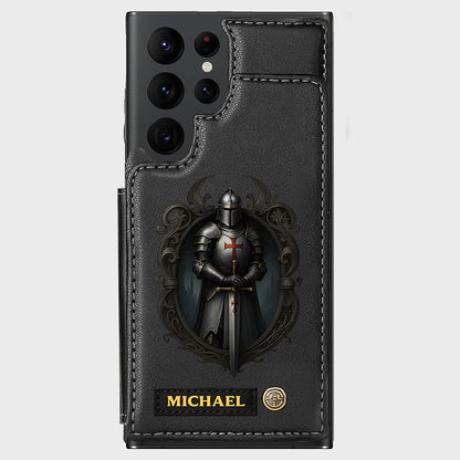 Knight Of God - Personalized Christian Wallet Phone Case