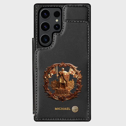 Deus vult - Personalized Christian Wallet Phone Case