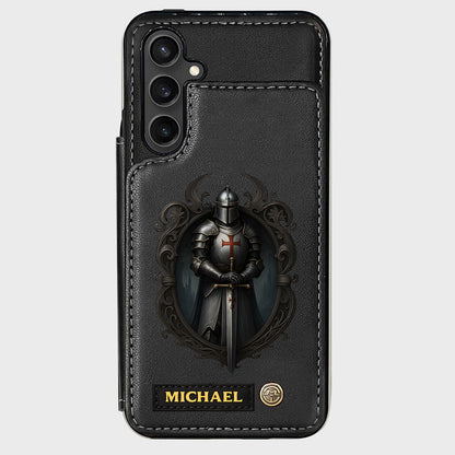 Knight Of God - Personalized Christian Wallet Phone Case