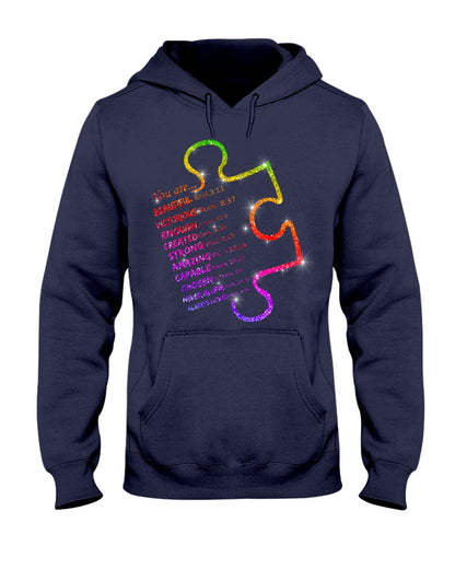 God Says You Are - Autism Awareness T-shirt and Hoodie 0520
